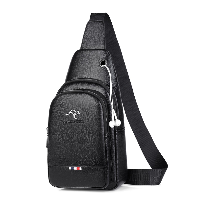 Luxury Bags Sling - Kagaroo Luxury Brand Chest Pack Men