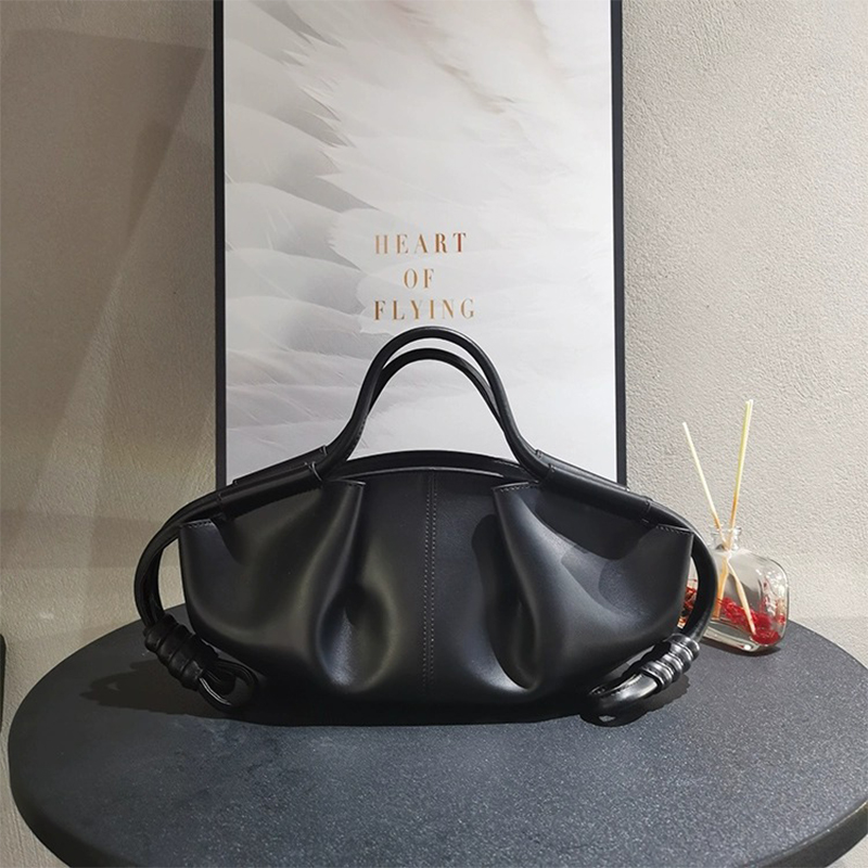 Luxury Bags Collection - Brand Luxury Cloud Dumpling Bag Drawstring