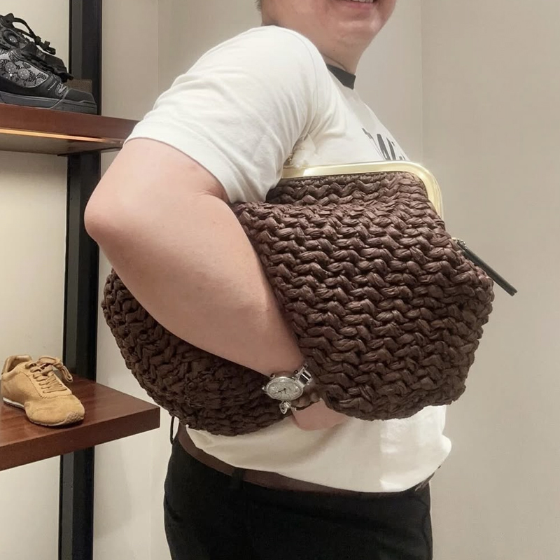 Hand-Woven Kisslock Frame Shou - đánh giá và giá Luxury Bags Collection