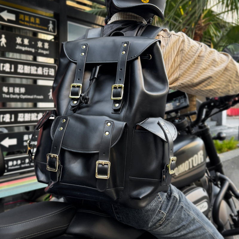 New Arrivals Leather Backpack  - đánh giá và giá Luxury Bags Vintage