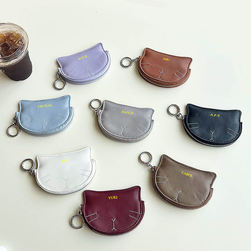 Cute Cat Mini Coin Purse With  - đánh giá và giá Luxury Bags Name For Women
