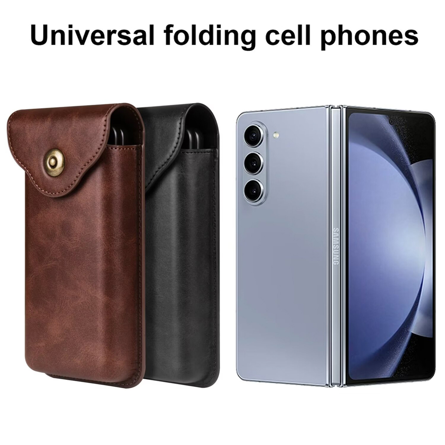 For Samsung Galaxy Z Fold 7/Fo - đánh giá và giá Belt Bag Leather Wide