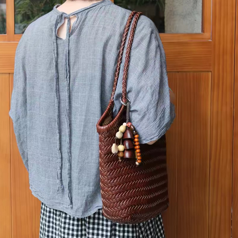 Handwoven LeatherTote Bags For - đánh giá và giá Luxury Bags Vintage