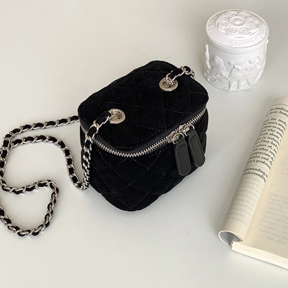 Mini Suede Women Shoulder Bag  - đánh giá và giá Luxury Bags Sling