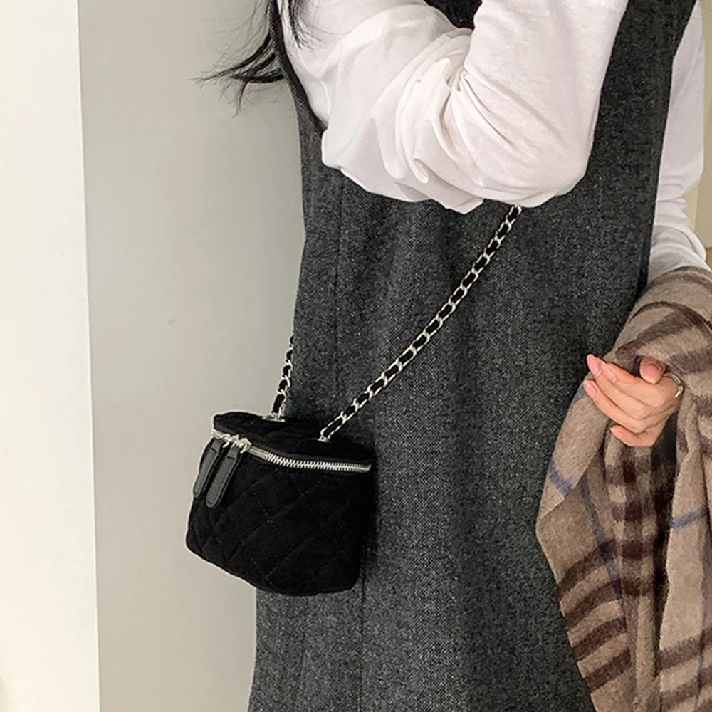 Mini Suede Women Shoulder Bag  - đánh giá và giá Luxury Bags Sling