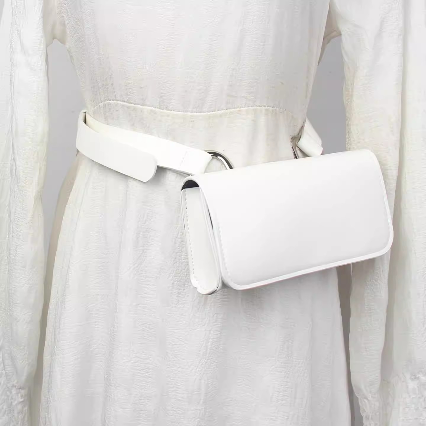 PU Leather Bag Belt Men Women  - đánh giá và giá Belt Bag Leather Wide