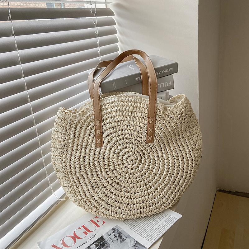 Summer Round Straw Bags for Wo - đánh giá và giá Luxury Beach Bags Ysl