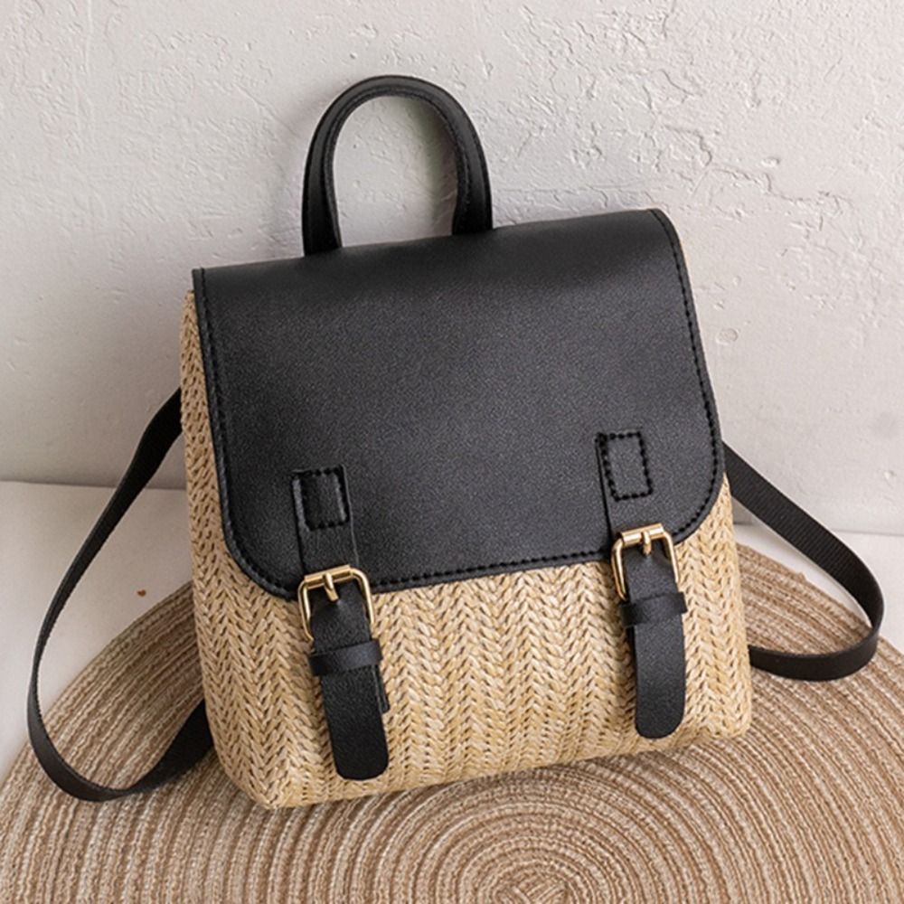 Versatile Bag PU Leather Straw - đánh giá và giá Luxury Bags Vintage