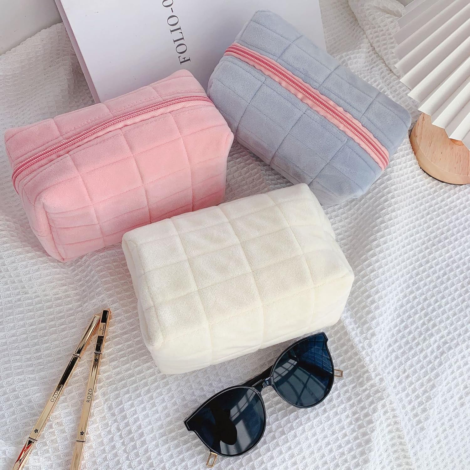 Luxury Fluffy Plush Travel Mak - đánh giá và giá Luxury Bags Rating