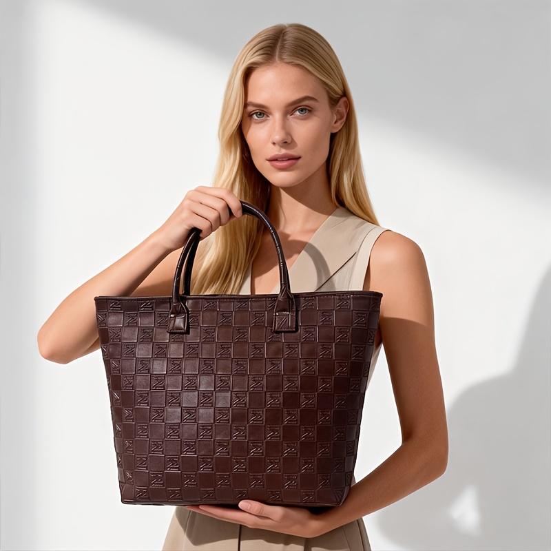 Light Luxury Deep Brown Quilte - đánh giá và giá Luxury Bags Vintage