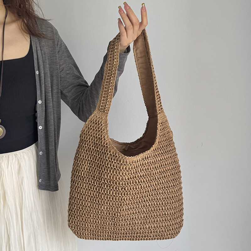 Fashion Rattan Women Shoulder  - đánh giá và giá Luxury Beach Bags Ysl