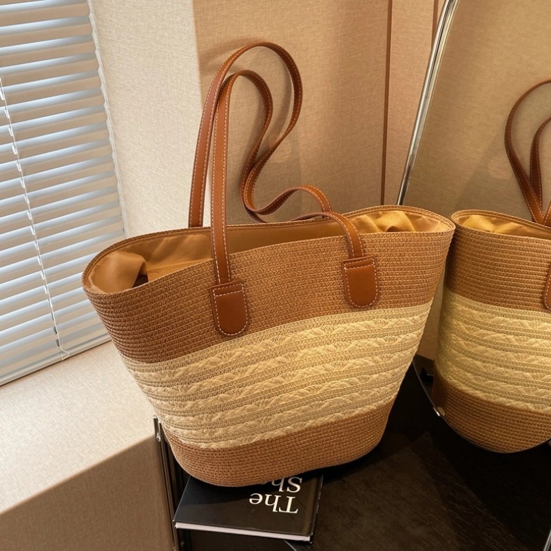 Straw bag bag women's summer i - đánh giá và giá Luxury Beach Bags Ysl