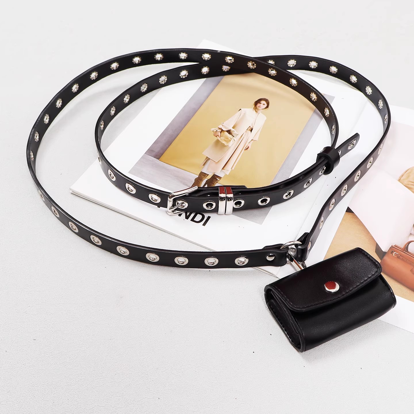 Women's Runway Fashion Genuine - đánh giá và giá Belt Bag Leather Wide