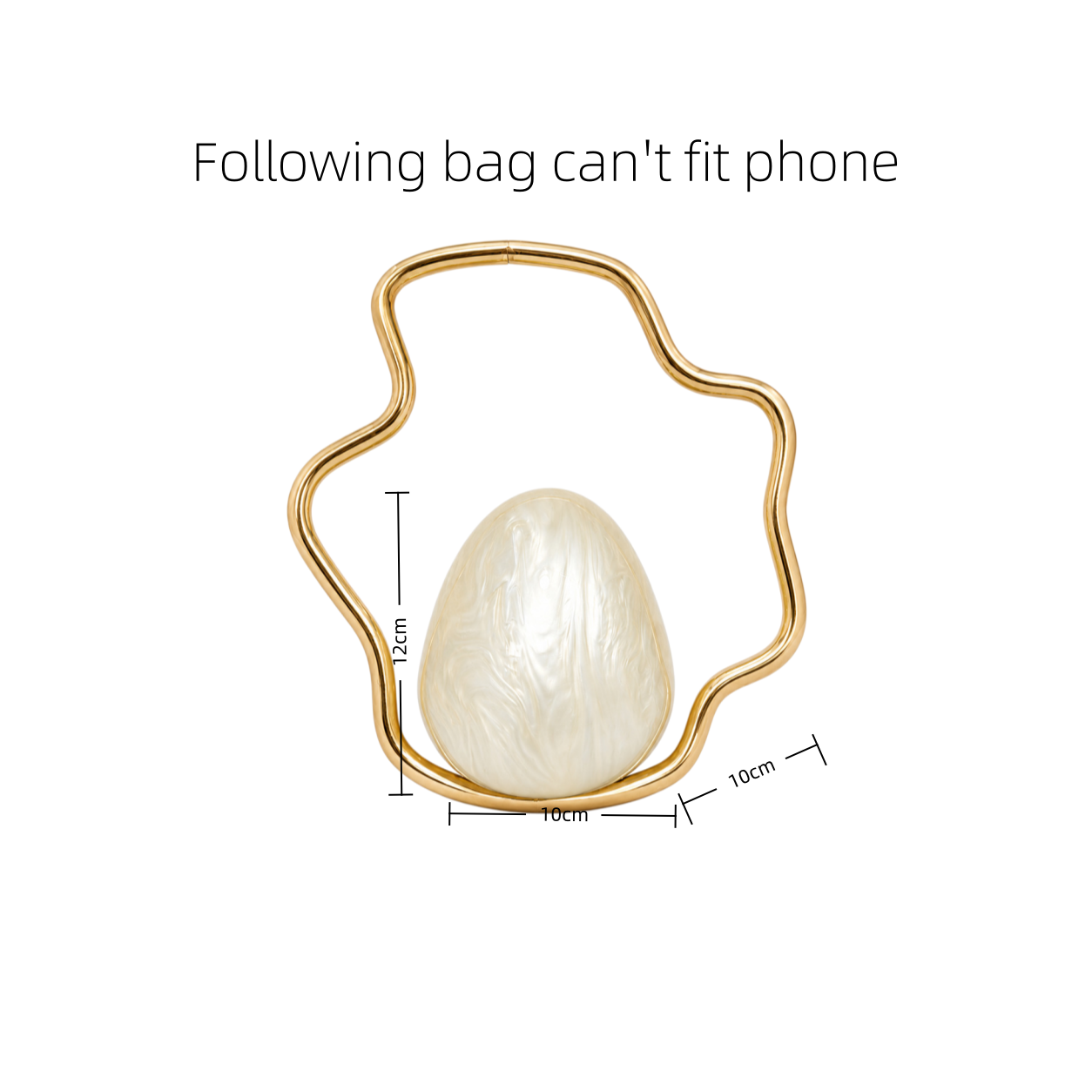 Women mini Acrylic Egg Bag Cut - đánh giá và giá Luxury Bags Collection