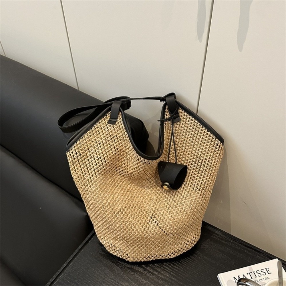 Summer Straw Woven Shoulder Ba - đánh giá và giá Luxury Beach Bags Ysl