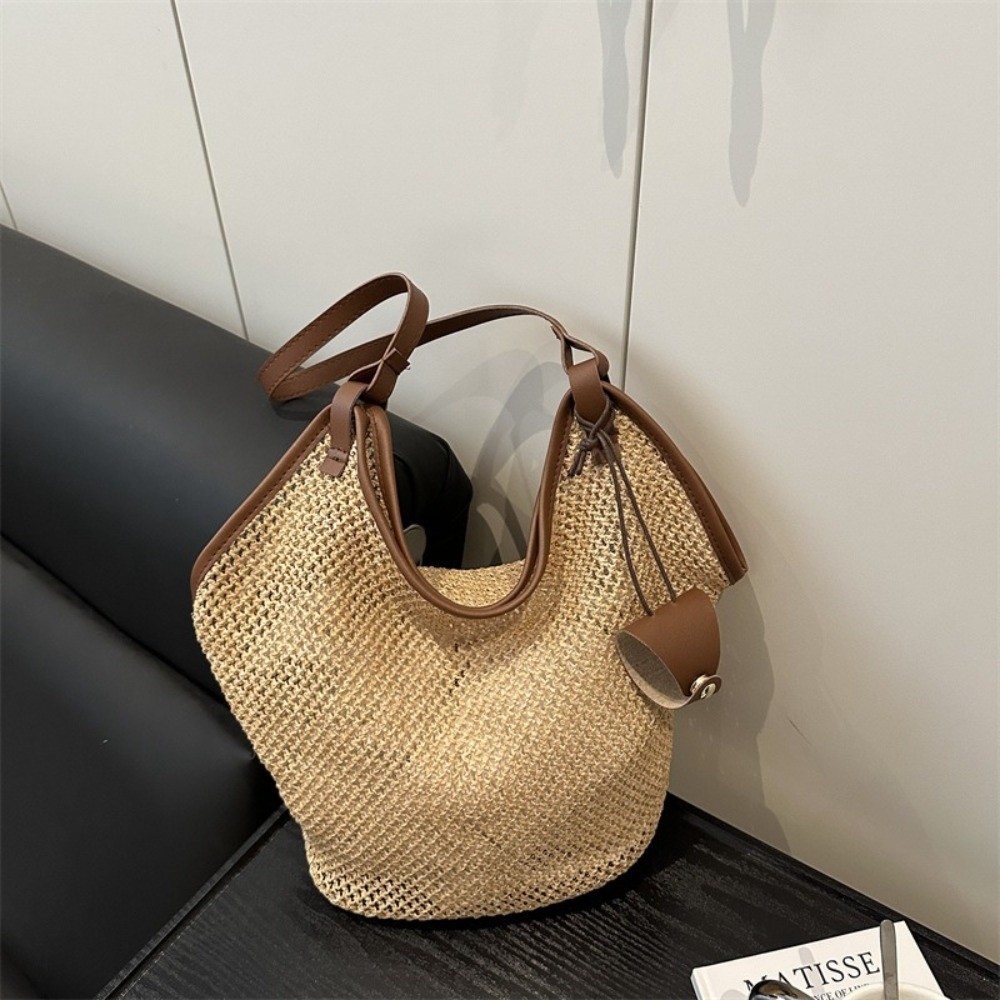 Summer Straw Woven Shoulder Ba - đánh giá và giá Luxury Beach Bags Ysl