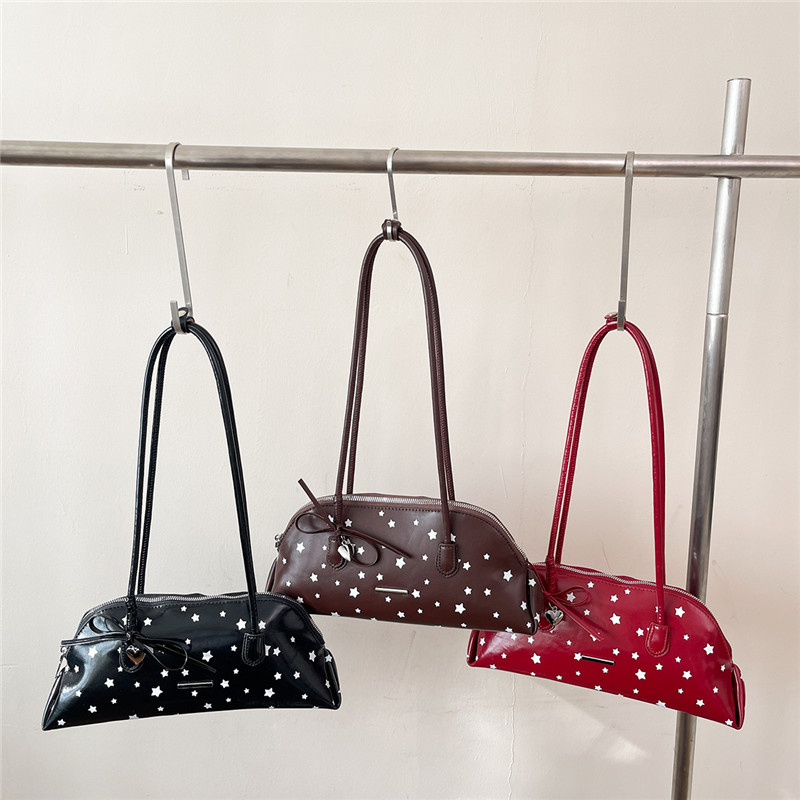 New PU Stars Bow Zipper Sweet  - đánh giá và giá Luxury Bags That Are Affordable