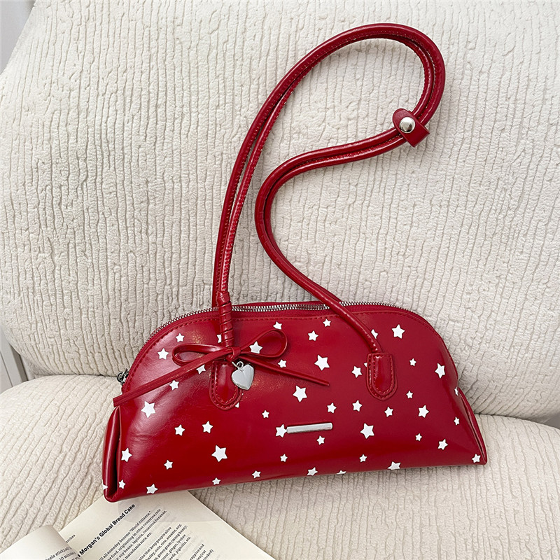 New PU Stars Bow Zipper Sweet  - đánh giá và giá Luxury Bags That Are Affordable