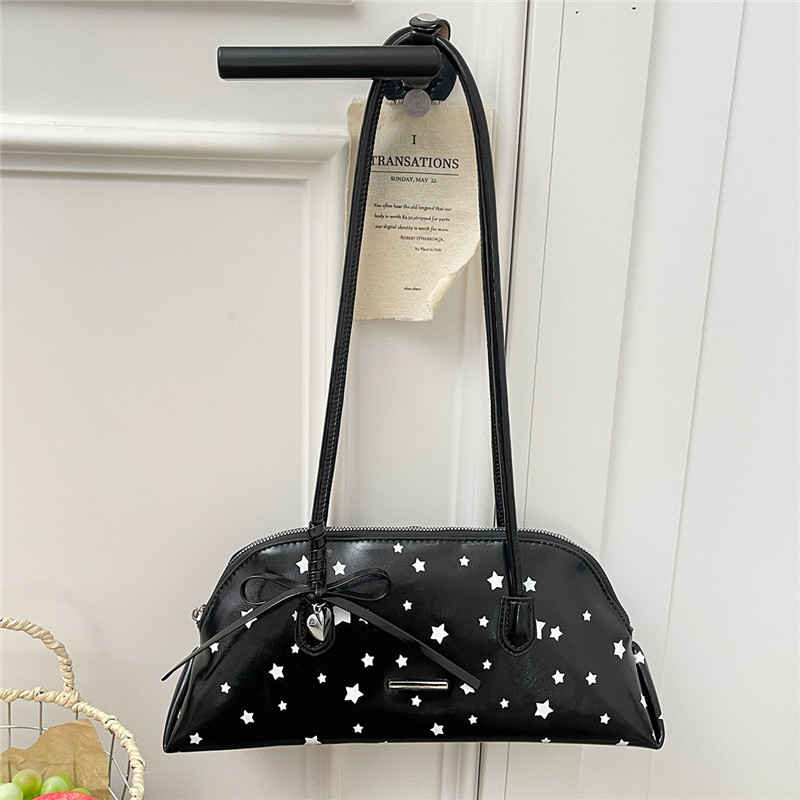 New PU Stars Bow Zipper Sweet  - đánh giá và giá Luxury Bags That Are Affordable