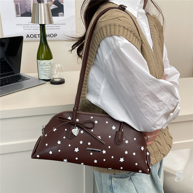 New PU Stars Bow Zipper Sweet  - đánh giá và giá Luxury Bags That Are Affordable