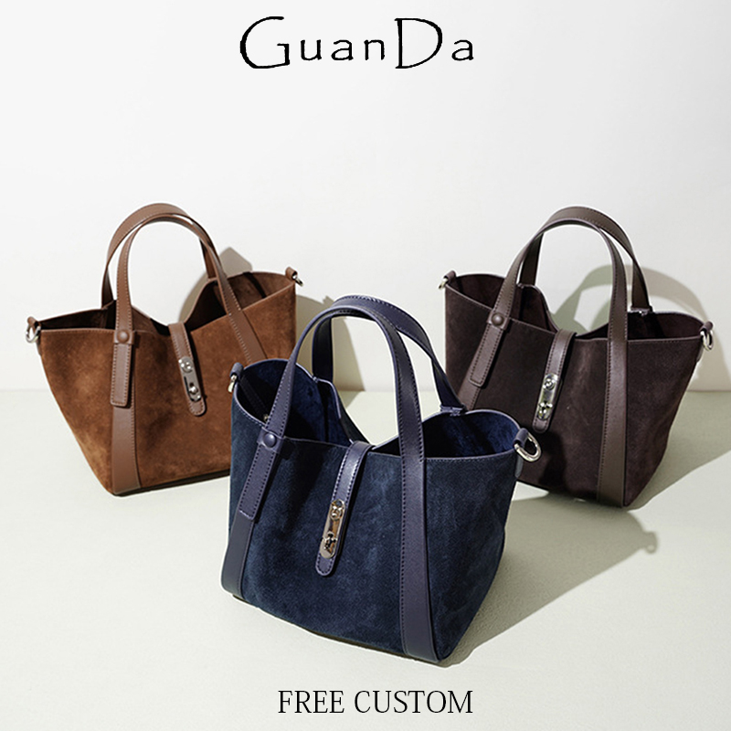 Luxury Suede Leather Handbag W - đánh giá và giá Luxury Bags Name For Women