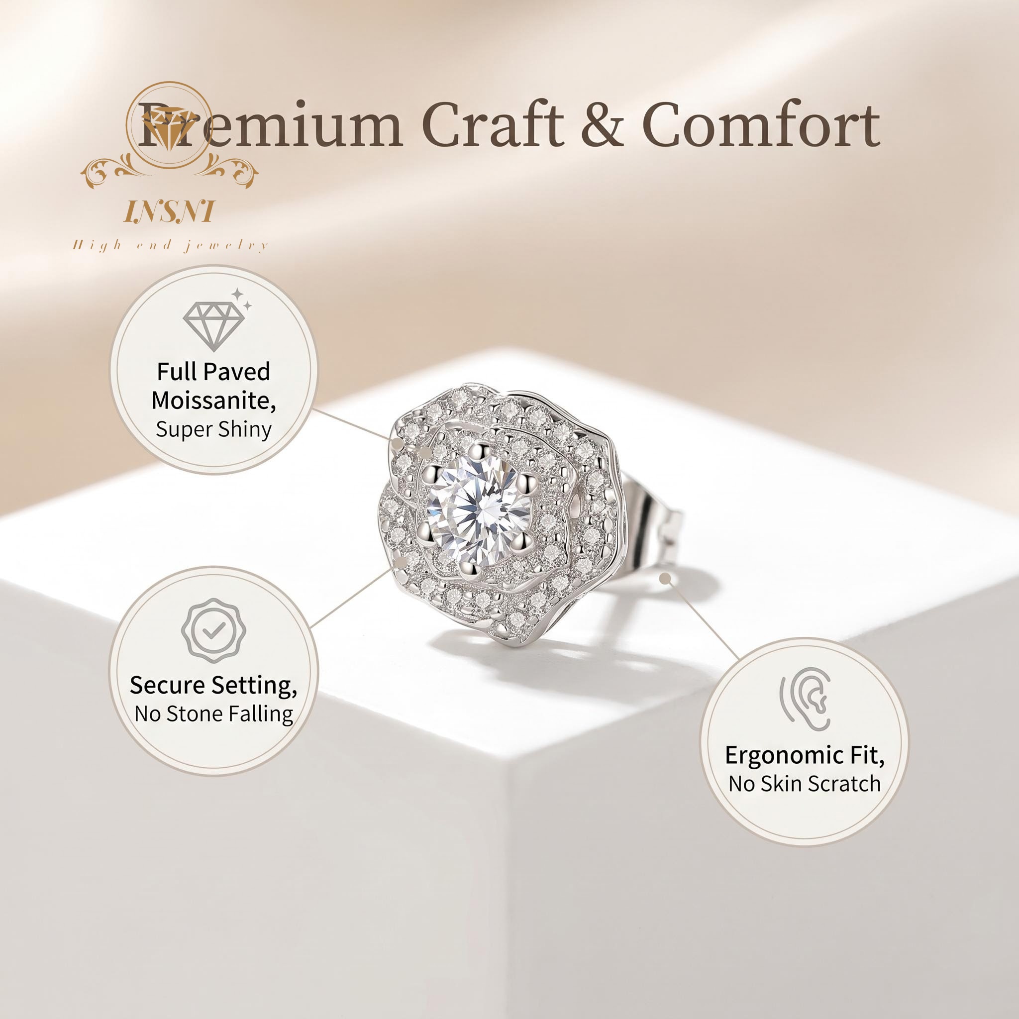 Square Bag 1 Carat Moissanite  - đánh giá và giá Luxury Bags That Are Affordable