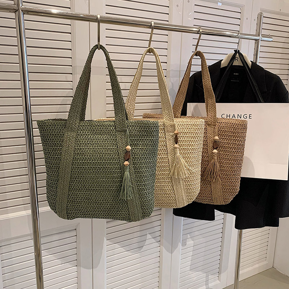 Summer Straw Women Bag Hand-Wo - đánh giá và giá Luxury Beach Bags Ysl