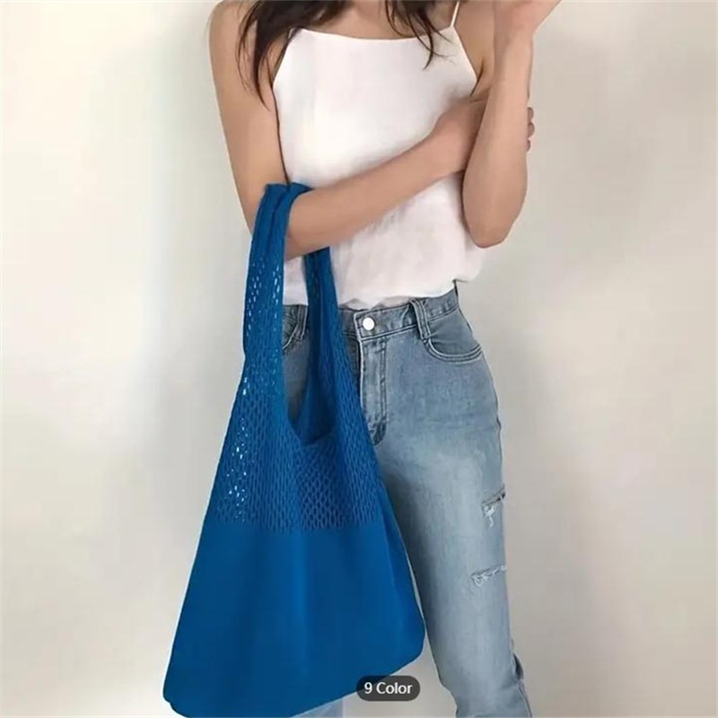 Aesthetic Hollow Out Crochet B - đánh giá và giá Luxury Beach Bags Ysl
