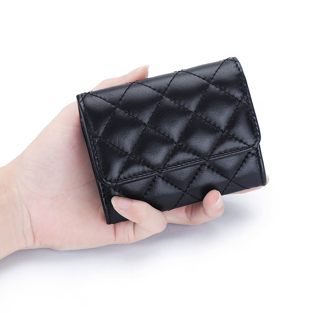 Sheepskin Quilted Card Holder  - đánh giá và giá Luxury Bags Name For Women