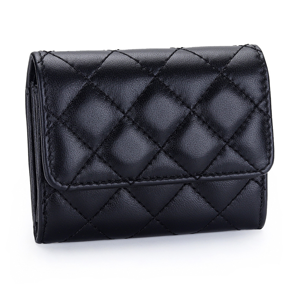 Sheepskin Quilted Card Holder  - đánh giá và giá Luxury Bags Name For Women