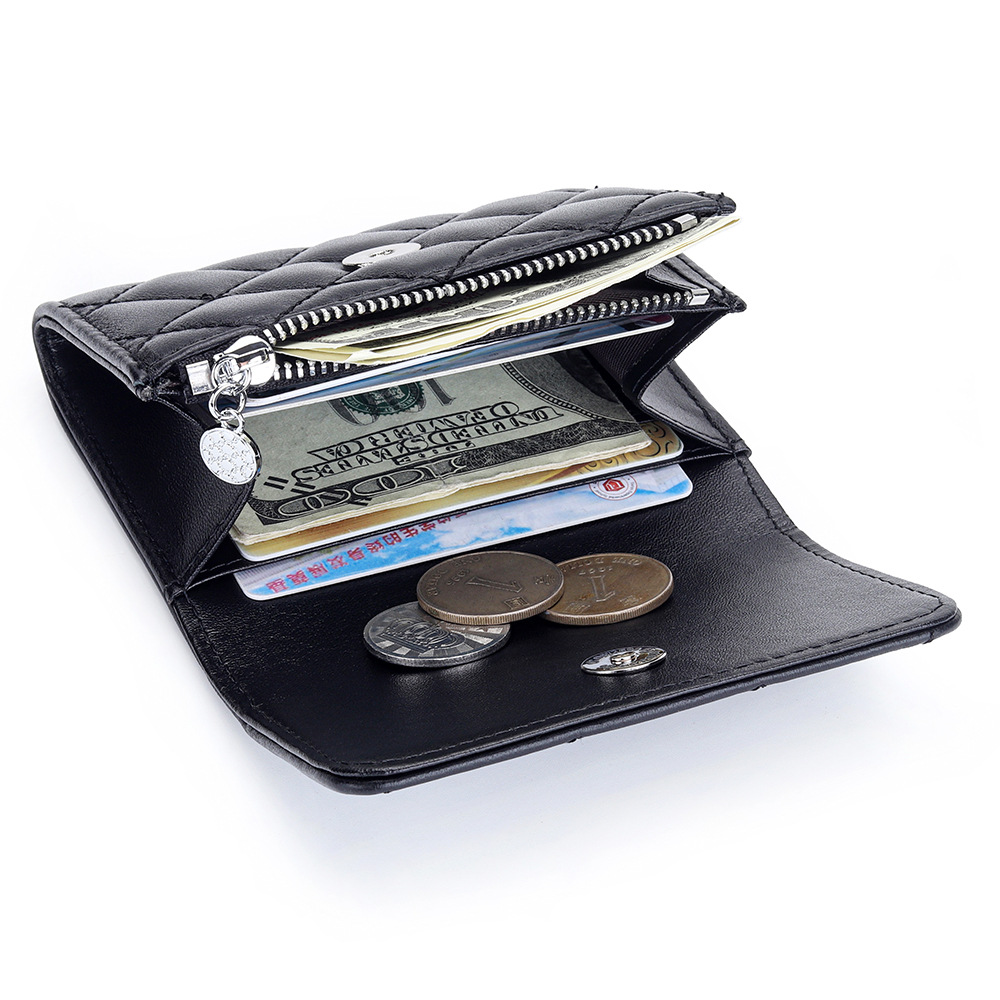 Sheepskin Quilted Card Holder  - đánh giá và giá Luxury Bags Name For Women