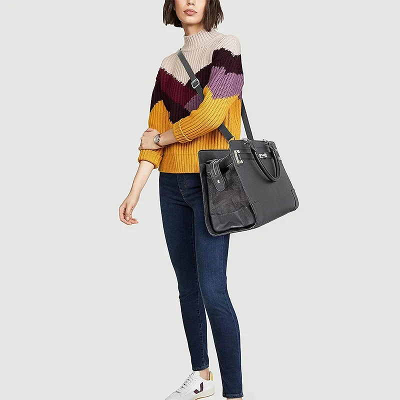 Luxury Soft-Sided Leather Pet  - đánh giá và giá Luxury Bags Sling